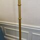 Lampadaire halogène style Louis XVI bronze et laiton, Lucien Gau