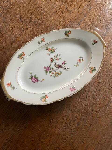 porcelain dish