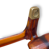 Orange transparent plastic hook