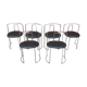 Set of 6 chairs , Italy 1970s