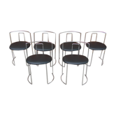 Set of 6 chairs , Italy 1970s