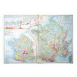 1879, Hypsometric map of France