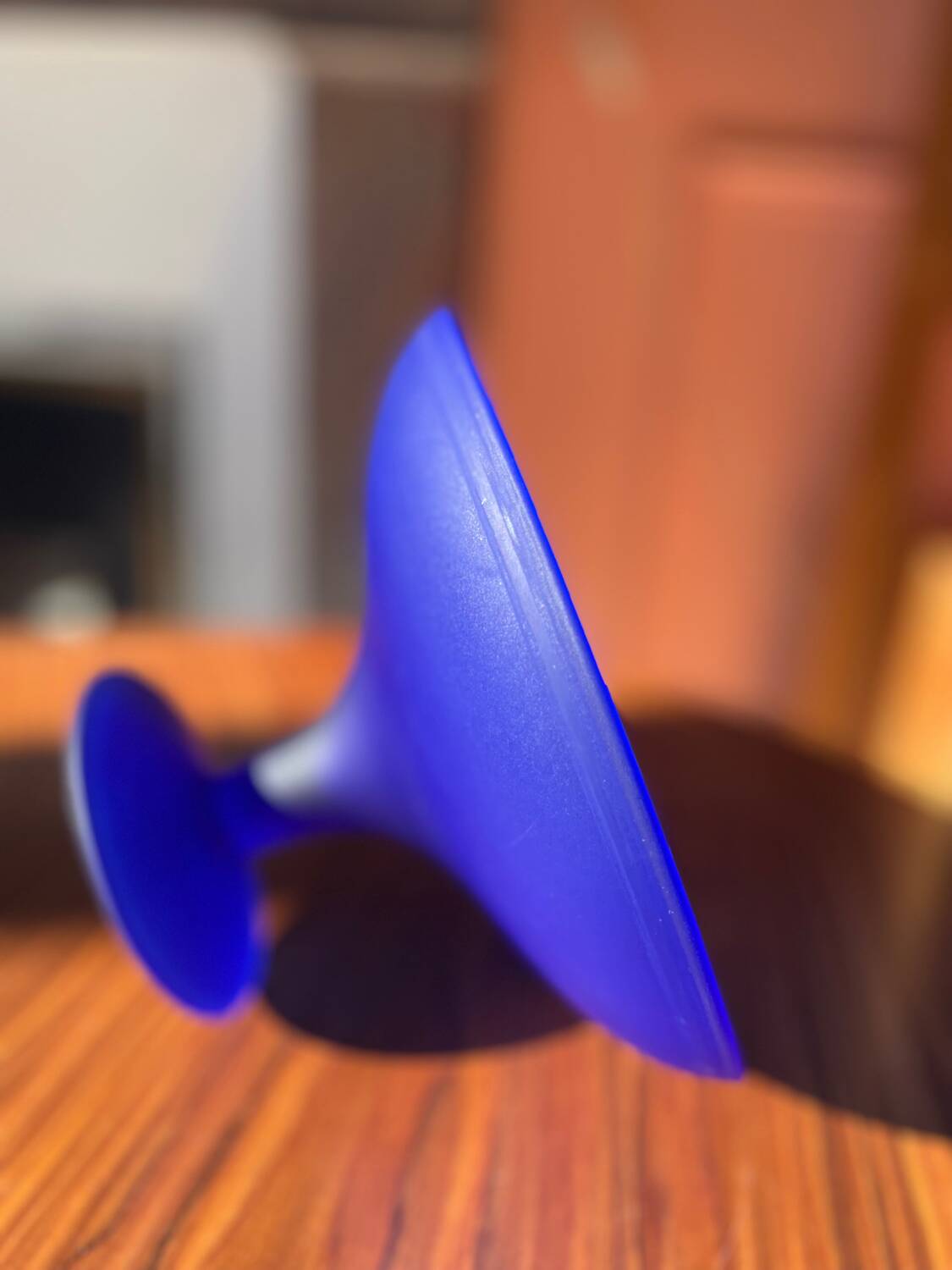 Frosted glass bowl