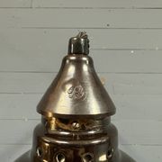 Early Rademacher wall lamp with large enamel shade