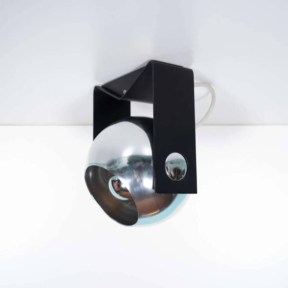 70s Space Age style globe lamp, table lamp, wall lamp or ceiling lamp.