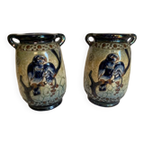 2 Amphora Tcheco-Sloviakia vases