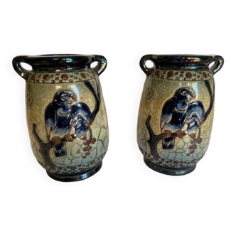 2 Amphora Tcheco-Sloviakia vases