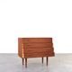 Teak Chest of Drawers by Kai Kristiansen for Feldballes Møbelfabrik, 1960s.