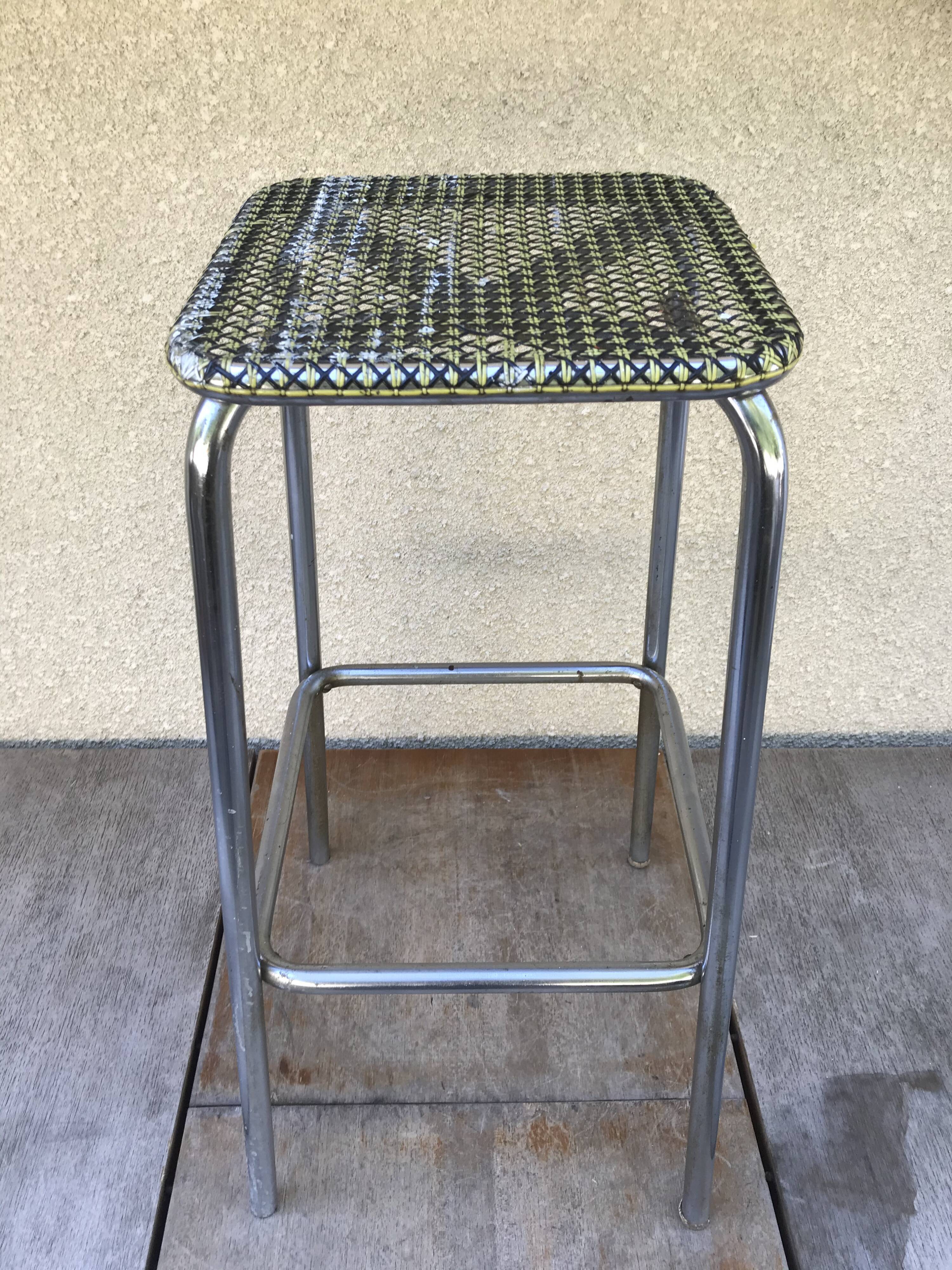 Ancient metal stool