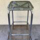 Ancient metal stool