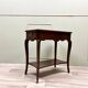 Louis xv style mahogany living room table