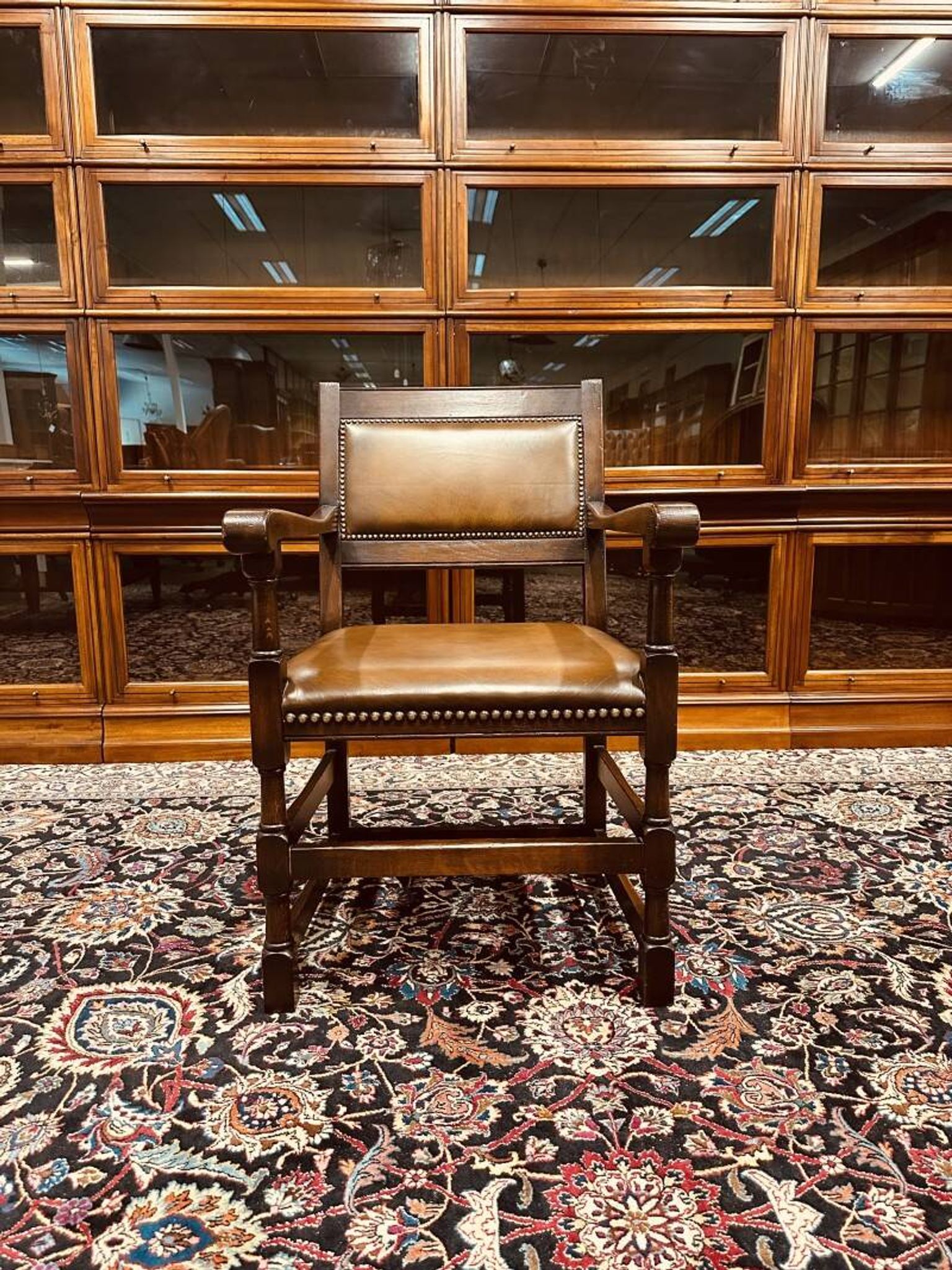 Antique English Desk Chair Office chair