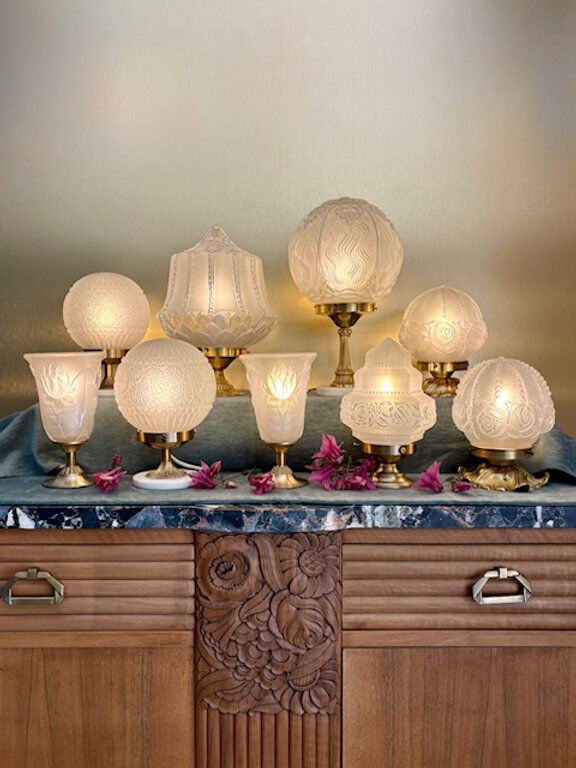 Art Deco lamp from the 1930s