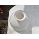 Opaline de suspension en opaline blanche