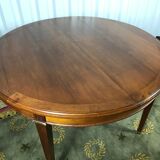 Louis XVI dining room table - 3 cherry extensions