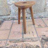 Tabouret tripode, pieds compas