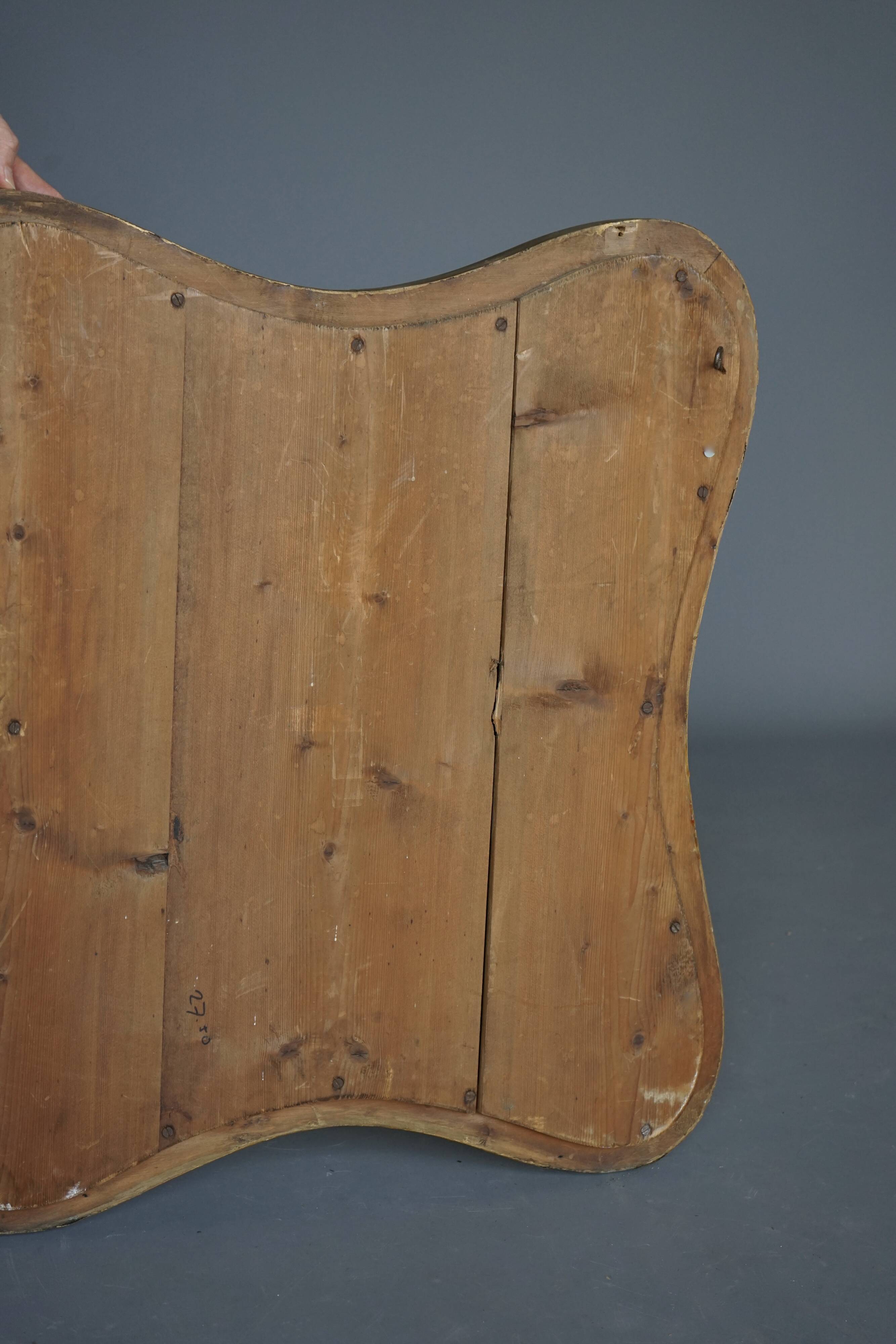 Art Deco Biomorphic Organic Mirror, 1920s