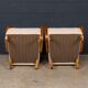 Vintage 20thc pair of halabala lounge chairs, made in czechoslovakia c.1930