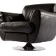 BoConcept Black Leather Armchair, Denmark 2000's