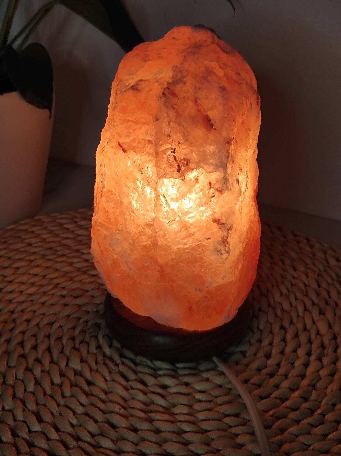 Lampe a sel rose d' himalaya