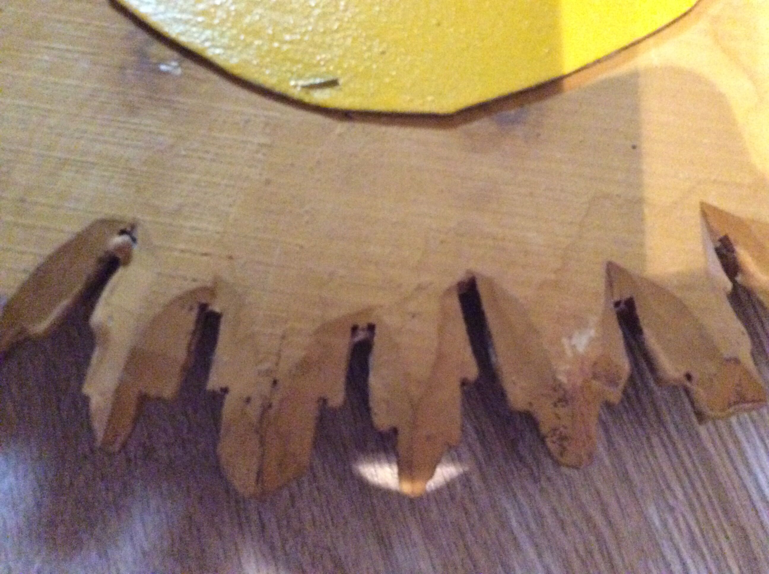 Sun mirror 1950 30x30cm