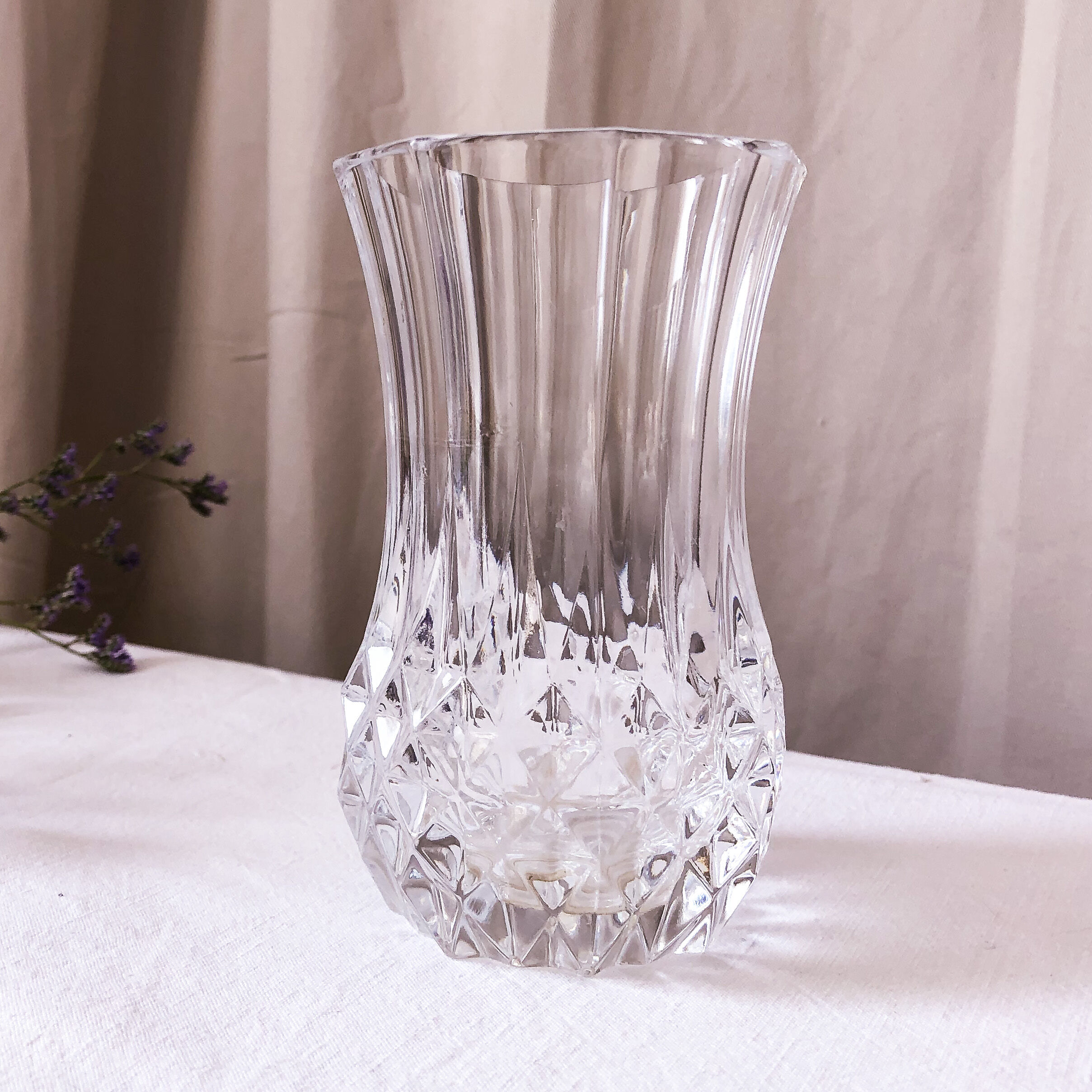 Ancient crystal vase