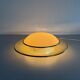 Mid-century golden metal wire and plastic ceiling light by Erco, 1950s, Germany.