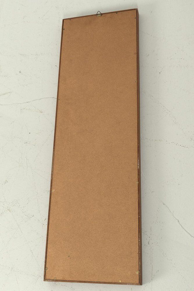 Miroir rectangulaire danois vintage