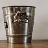 Piper Heidsieck champagne bucket – Silver metal