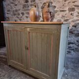 Vintage French pine sideboard – 1930s/1950s