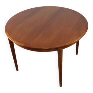 table ronde de repas - teck