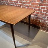 Scandinavian style wooden dining table