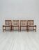 1960s Set of 4 Vintage Teak Dining Chairs by Slagelse Møbelværk