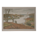 Lithographie par Henri Rivière Les Aspects de la Nature - Le Fleuve