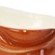 Sixties michel caugant bison tureen pâté mold glazed earthenware 25cm