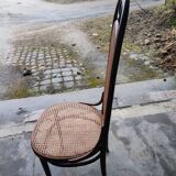 Set of 5 Thonet Long John chairs