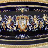Plat de service en faience de Gien