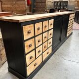 Large piece of professional furniture, early 20th century