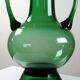 Vintage mouth-blown Etruscan style Empoli amphora vase