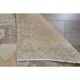 Vintage Handmade Orange Runner Rug Oushak Wool Runner 114x386