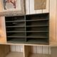 Antique wooden wall shelf – wall cabinet