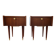 Paire de tables de chevet Mid-Century