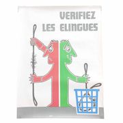 Vintage poster INRS 1982