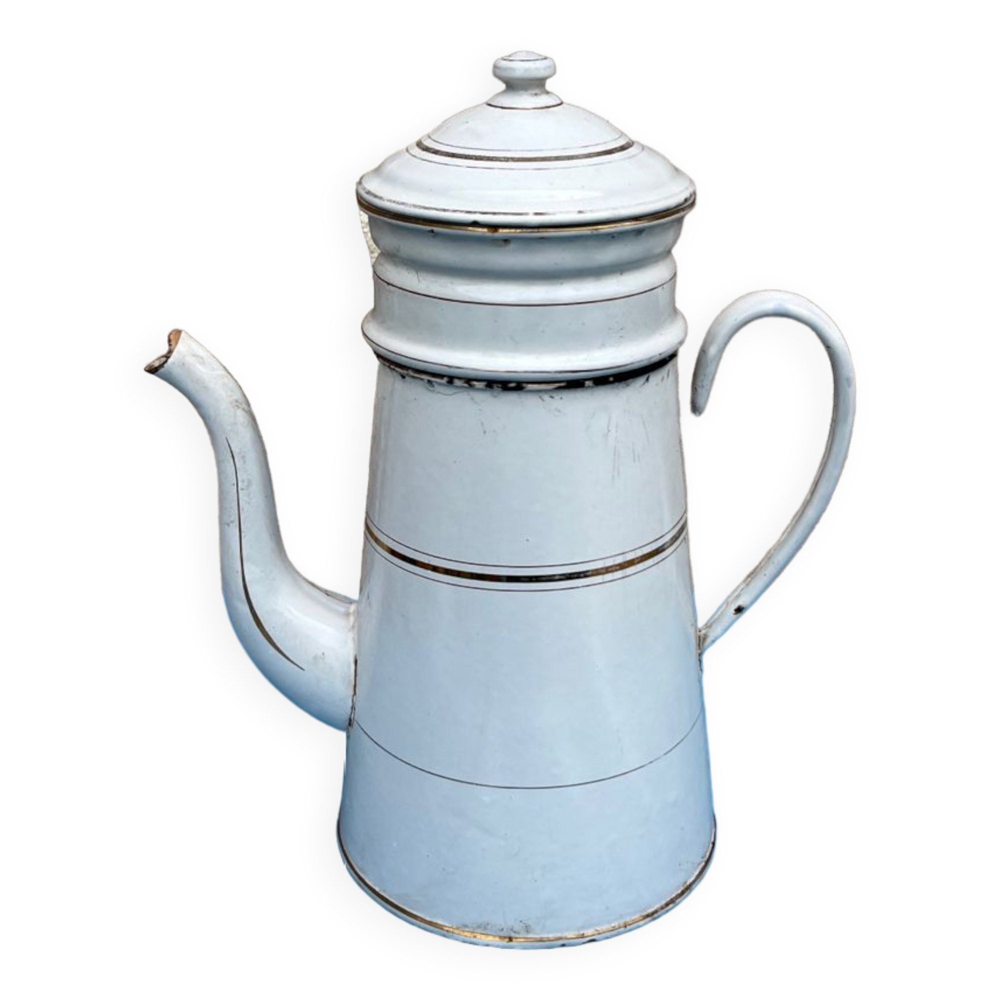 Enamelled coffee maker