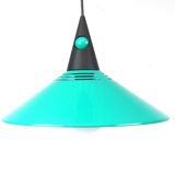 stunning 80s Postmodern vintage pendant hanging lamp