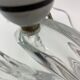 Set of 2 Daum France crystal table lamp , 1950's