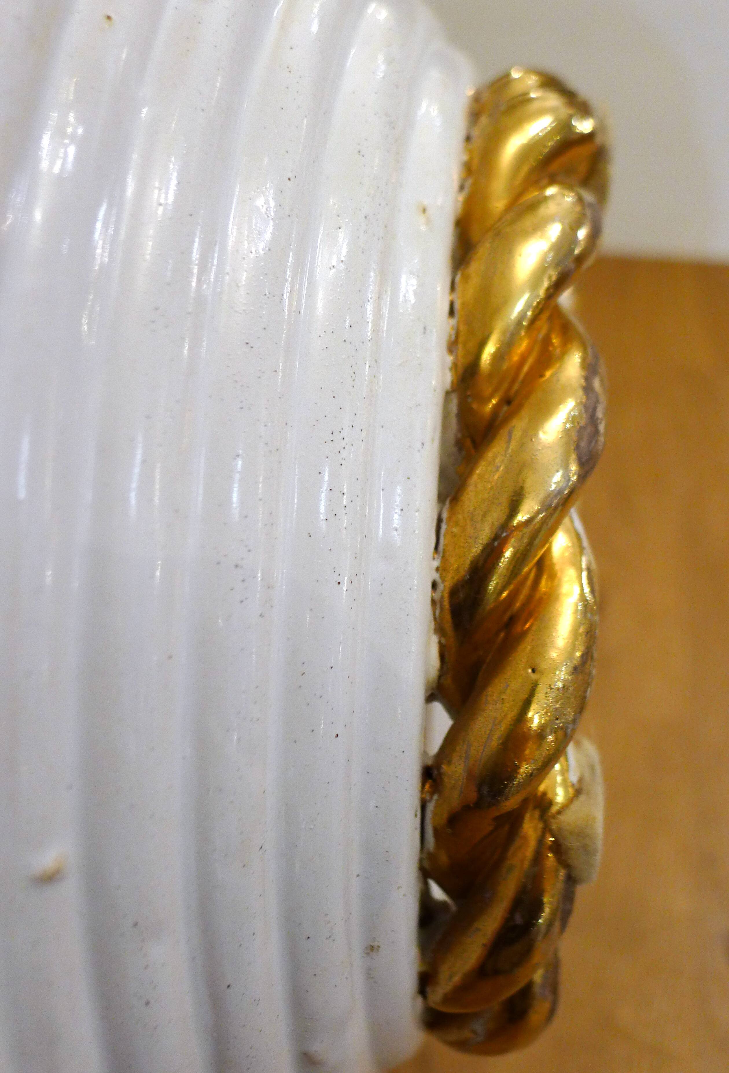 Woven coupe plate 1950s by E. Tessier