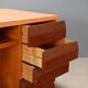 Vintage laminated desk with drawers, Italian design 1960s