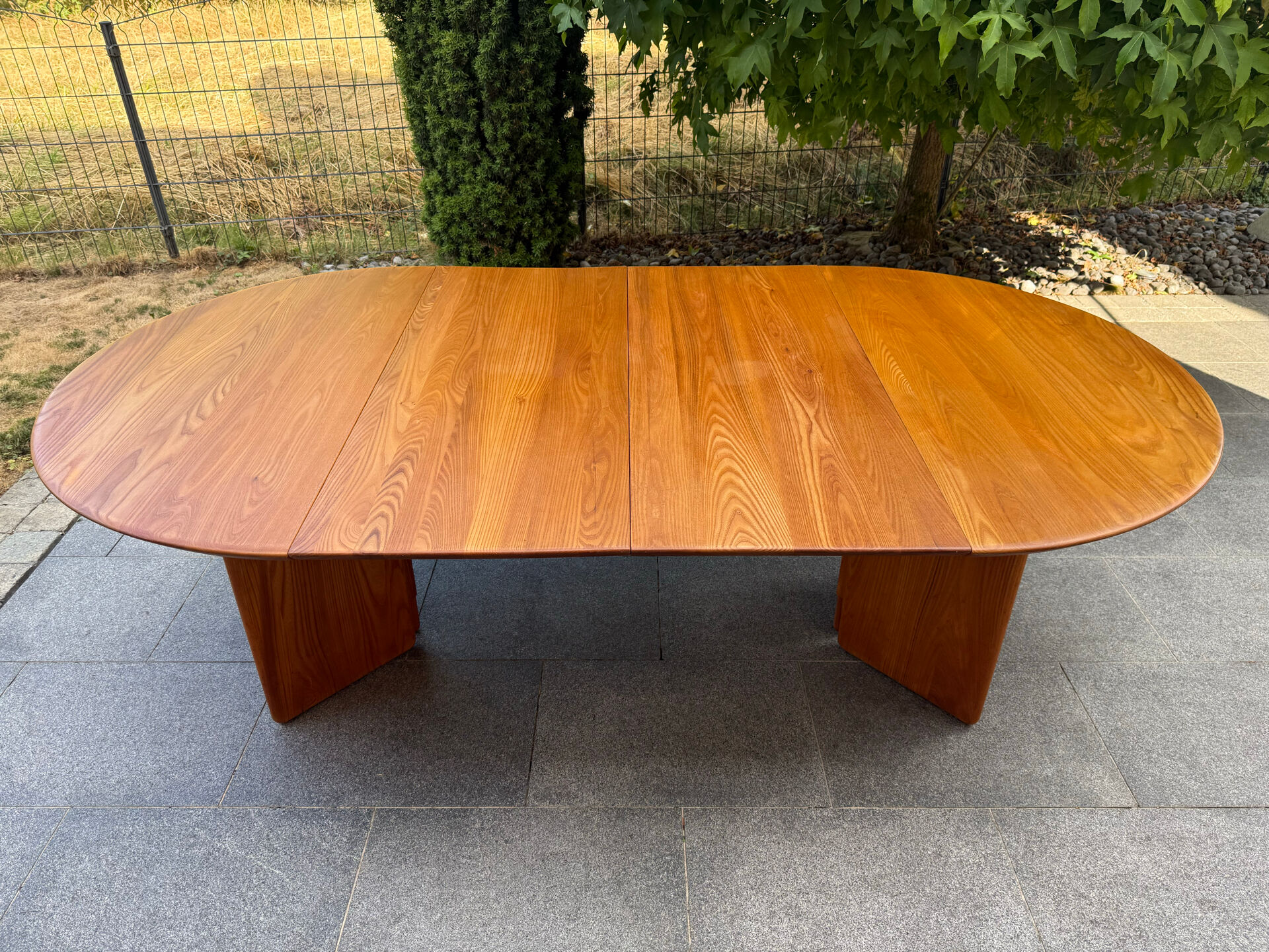 Scandinavian extendable dining table 1970