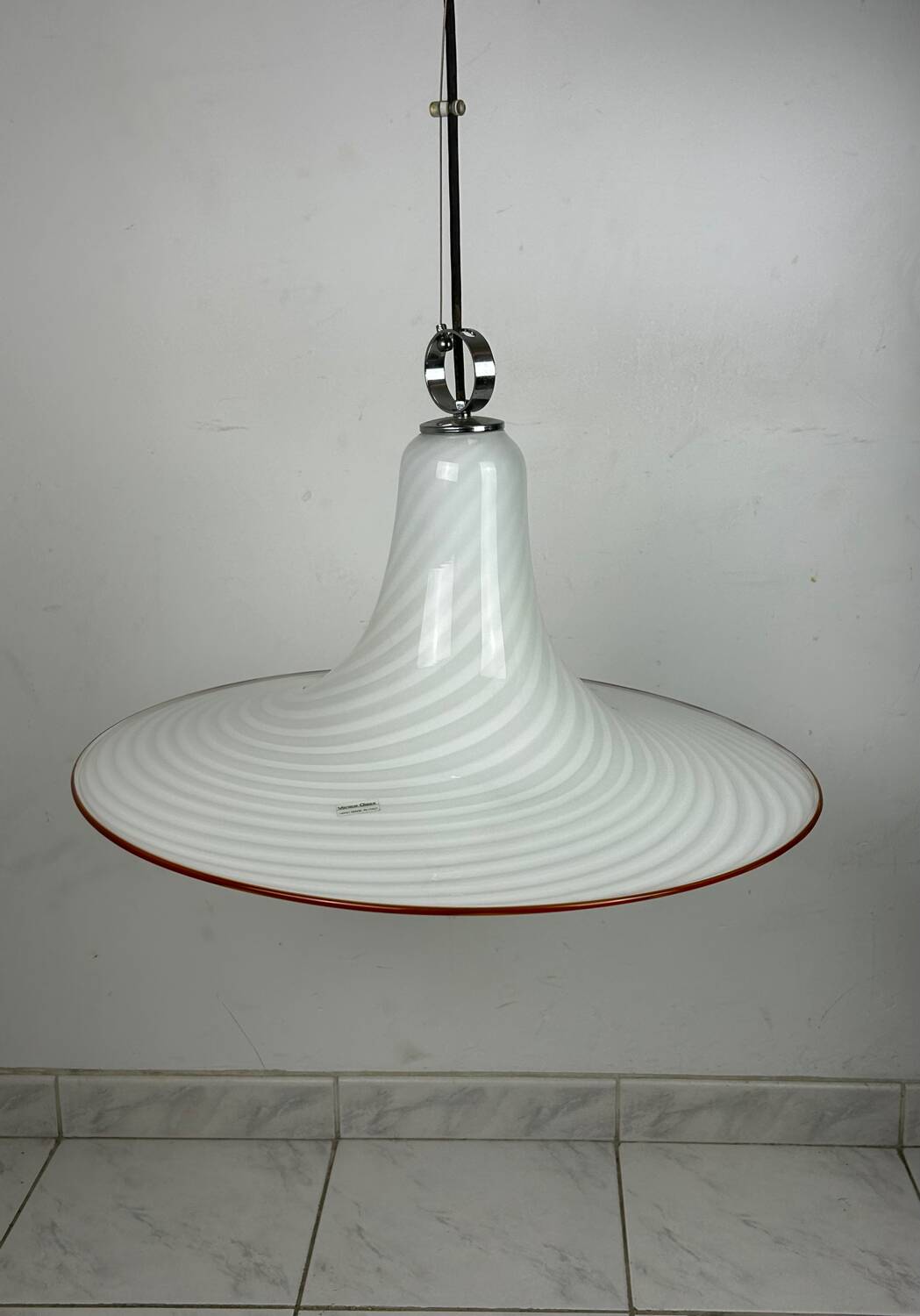Vintage Italian pendant Venice glass